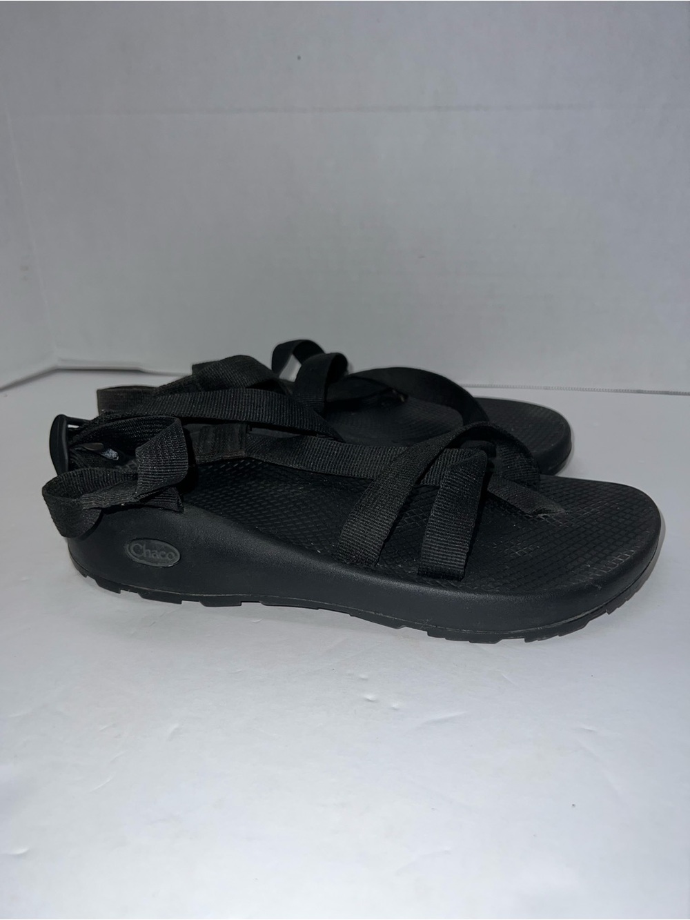 Chaco Adjustable Strap Classic Black Sport Strap Sandals Mens